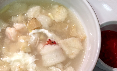 Fish Maw Soup with Shrimps 蝦肉魚肚羹