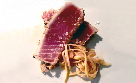 Sesame Encrusted Tuna Steak 