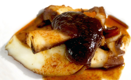 Soy Sauce Braised Cuttlefish 炆墨魚 Soy Sauce Braised Cuttlefish 炆墨魚